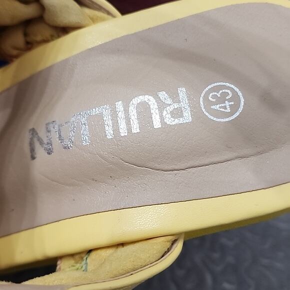 Ruilian Rainbow Platform Wedge Sandals, EU43 - Picture 6 of 7